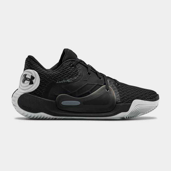 Under Armour Spawn 2 - Panske Basketbalove Topanky - Čierne/Siva